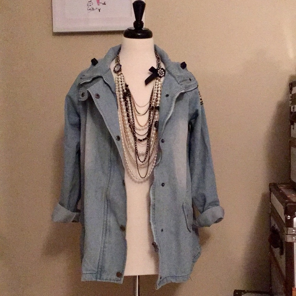 Shein denim jacket